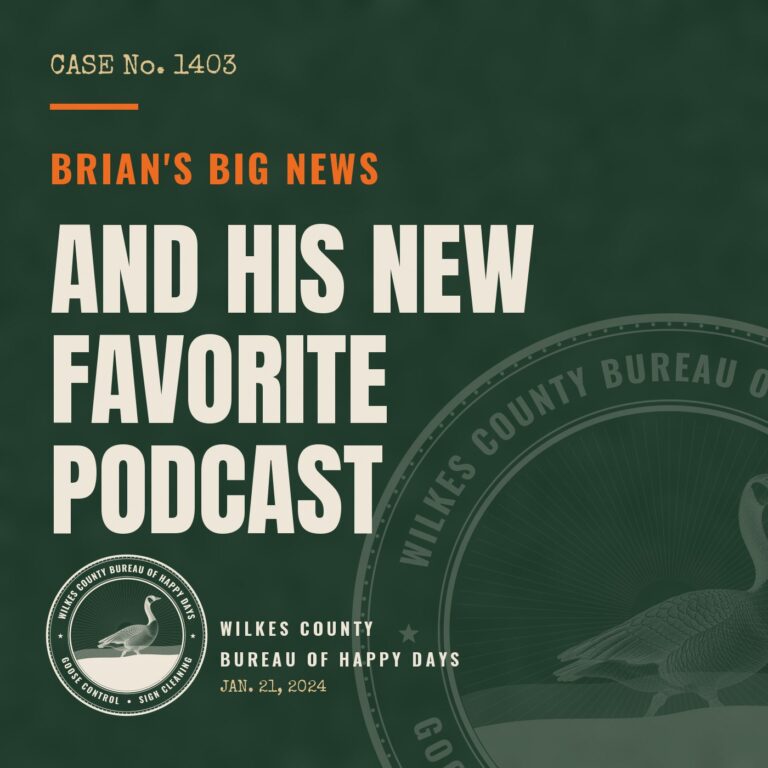Happy Daily 1403 – Brian’s Big News (and his new favorite podcast)