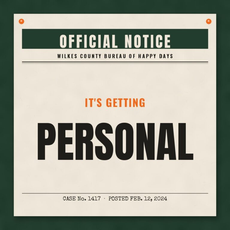 Happy Daily 1417 – It’s getting personal