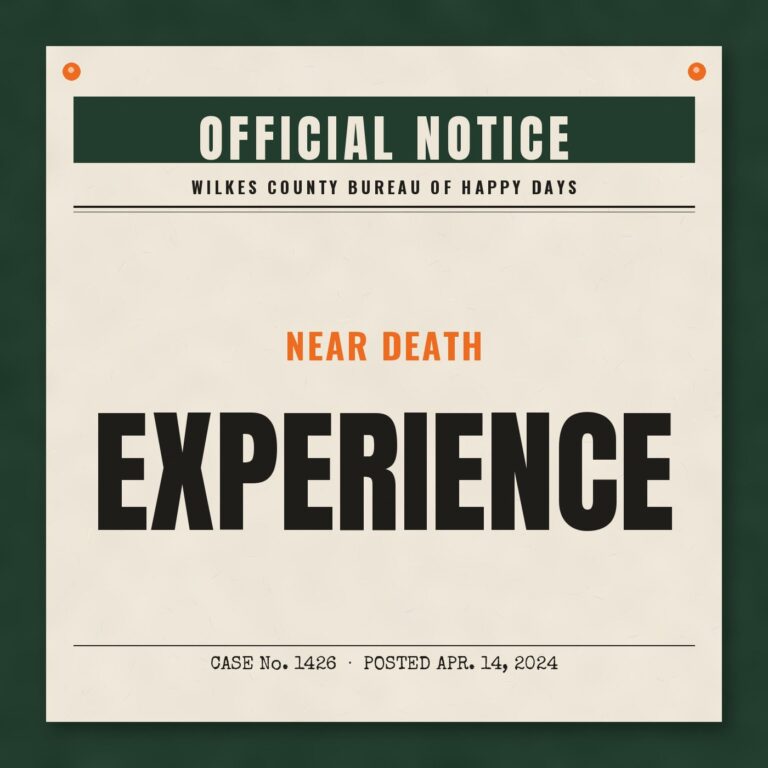 Happy Daily 1426 – Near Death Experience