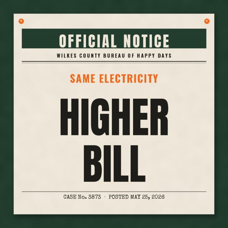 Happy Daily 3873 – Same Electricity, Higher Bill: A Memorial Day Happy Daily