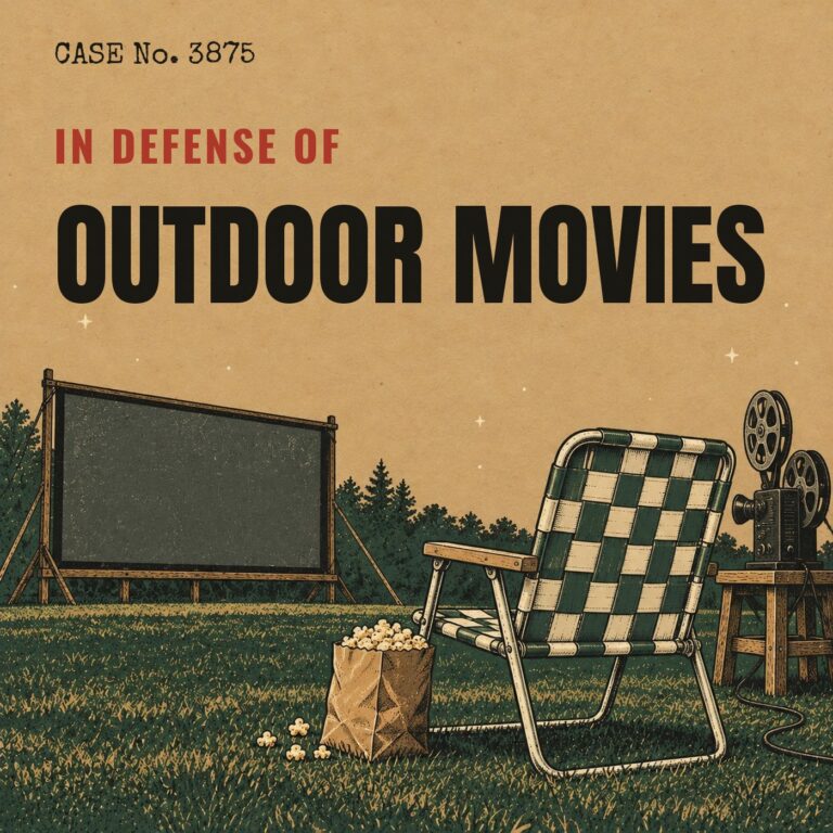Happy Daily 3875 — In Defense of Outdoor Movies (and Highlander)